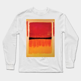 mark rothko Art Print Poster Vaporwave Shirt Wallpape Long Sleeve T-Shirt